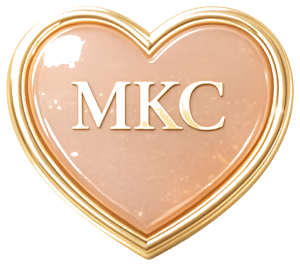 My Key Contacts ~ MKC gold heart logo